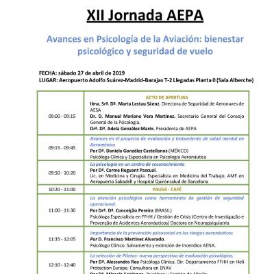 Programa Jornada Aepa